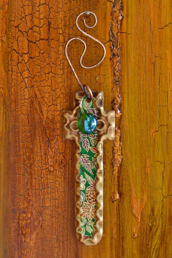Suspended Cross Ornament