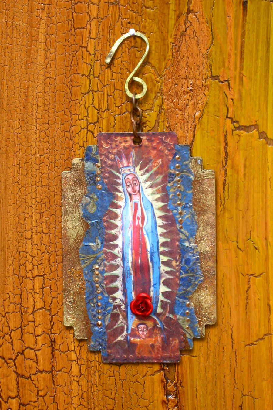 New Guadalupe Pueblo Deco Ornament